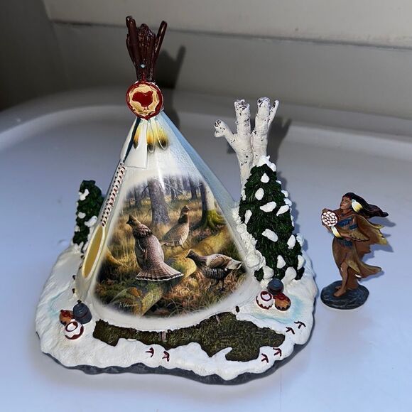 New in original box Hawthorne Village Spirit of the Grouse Sacred Spirits - Picture 1 of 8